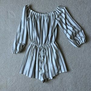 Off the Shoulder Romper